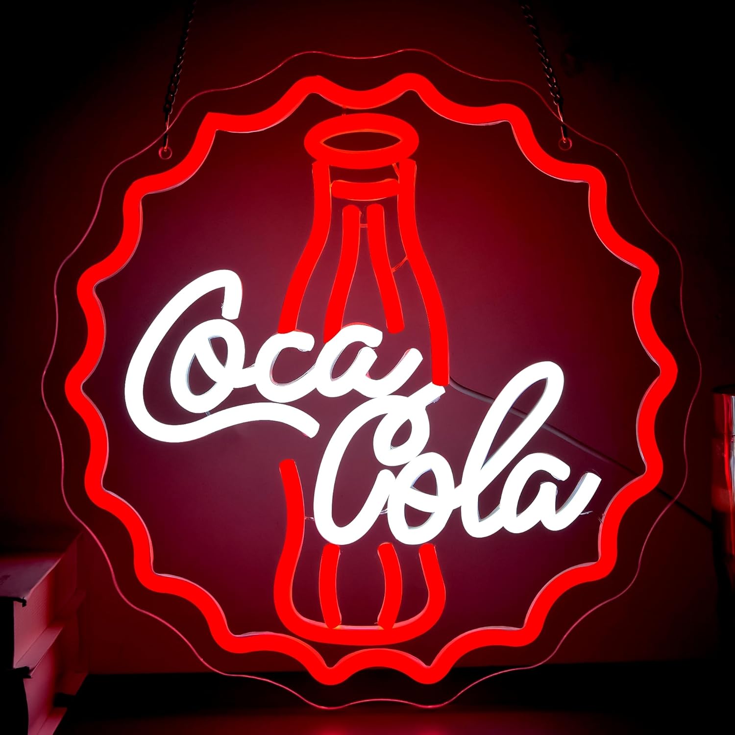 Neon Sign Party - Cola Neon Sign Art Wall Light
