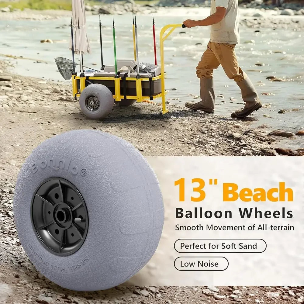 Beach Trolley with 13 Balloon  - Balloon Pump Hand review and price