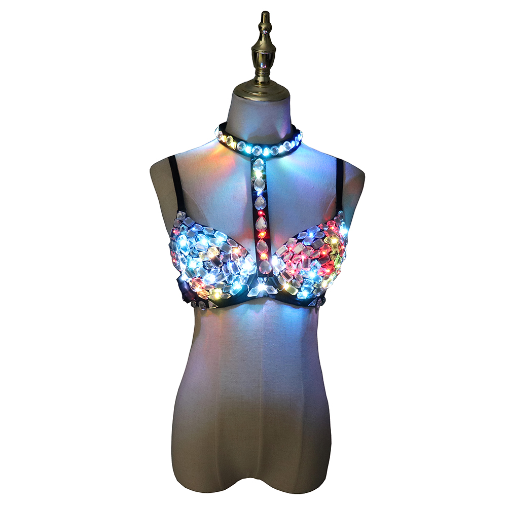 Nightclub Ds Sexy LED Bra Colo - Event Party Dj review and price