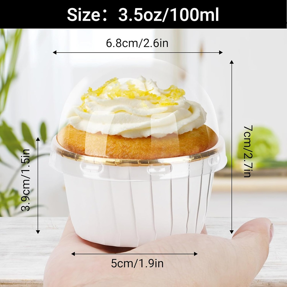 50 pcs Muffins Cup Paper Cupca - Plastic Cup 50Pcs review and price