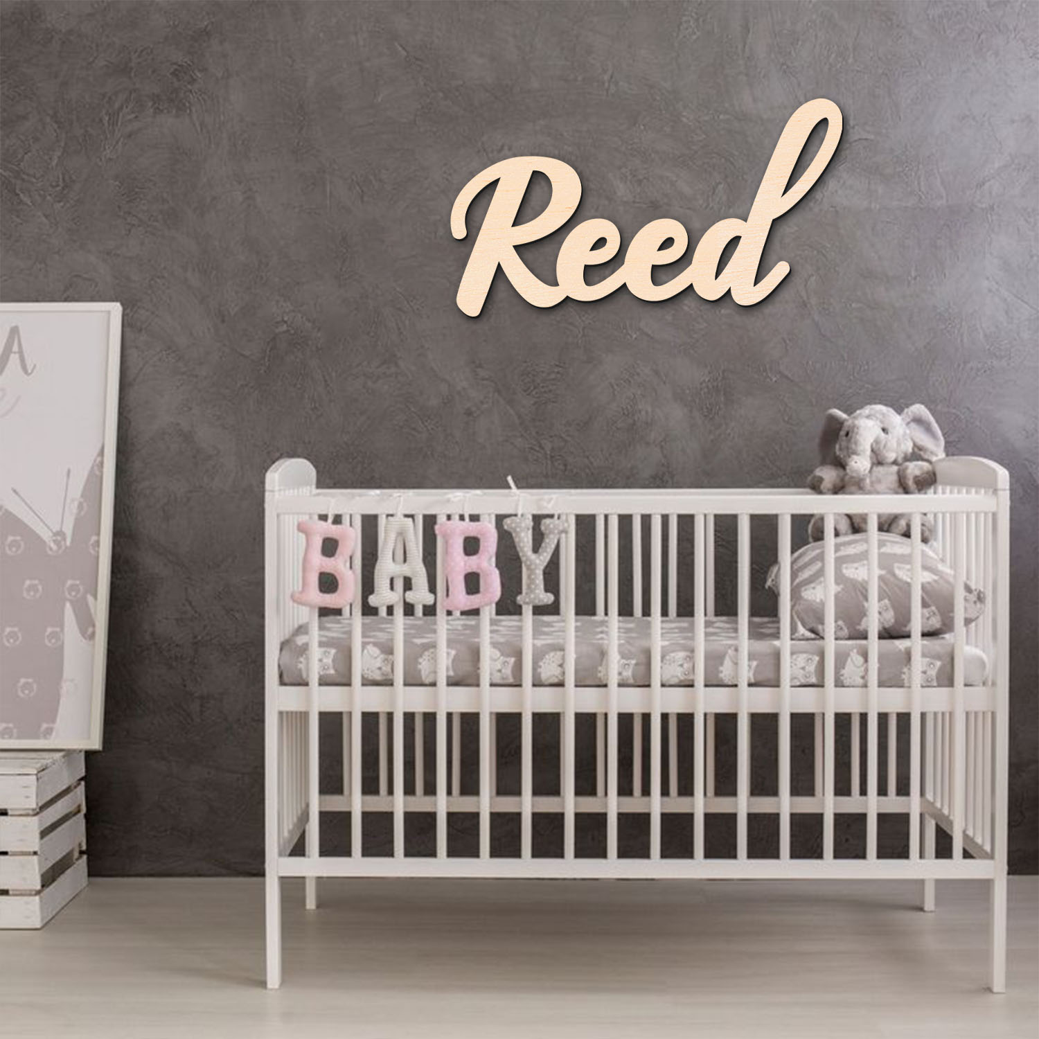 1pc personalized wooden surnam - Eve Party review and price