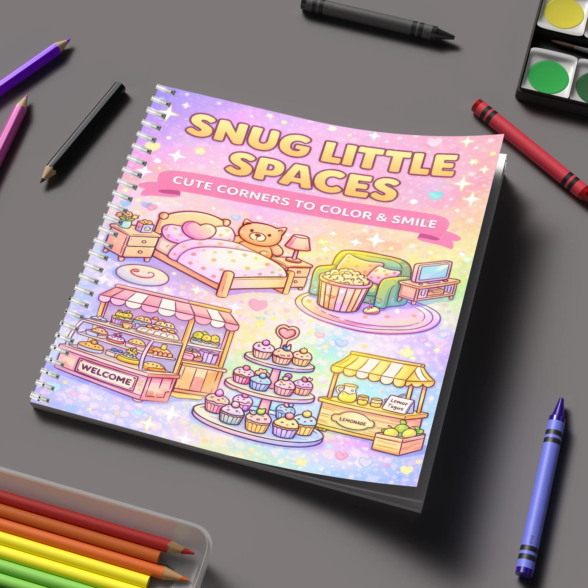 Coloring Book Little Spaces fo - Supply Event review and price