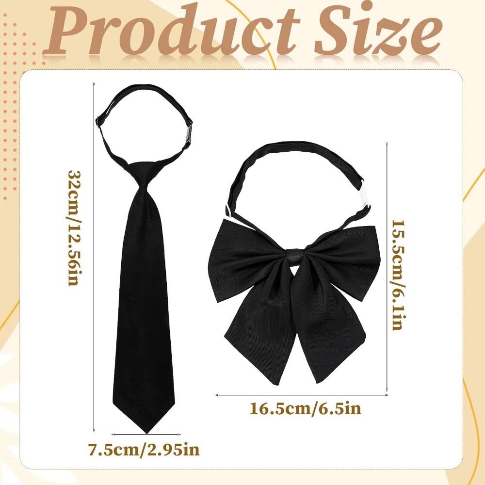 Black Bow Ties for Women, Larg - Event & Party Supply Photos review and price