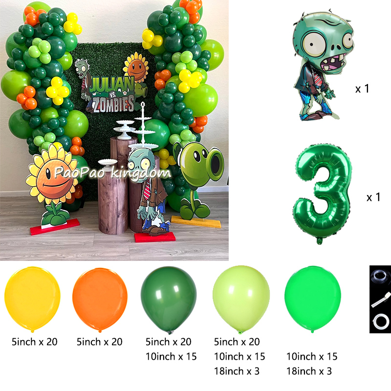 Plants Vs. Z-Zombies Balloons  - Event Z review and price
