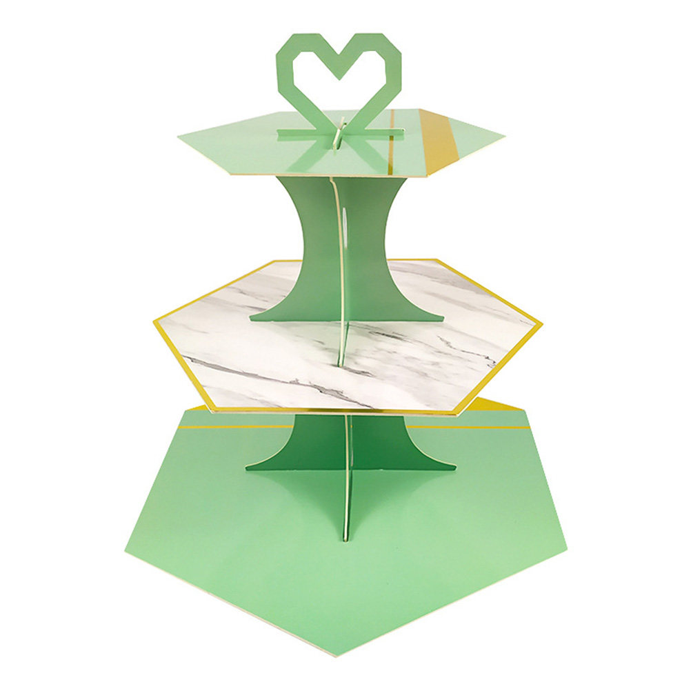 2Pcs Marble Pattern Paper Cake - Cupcake Stand Tier review and price