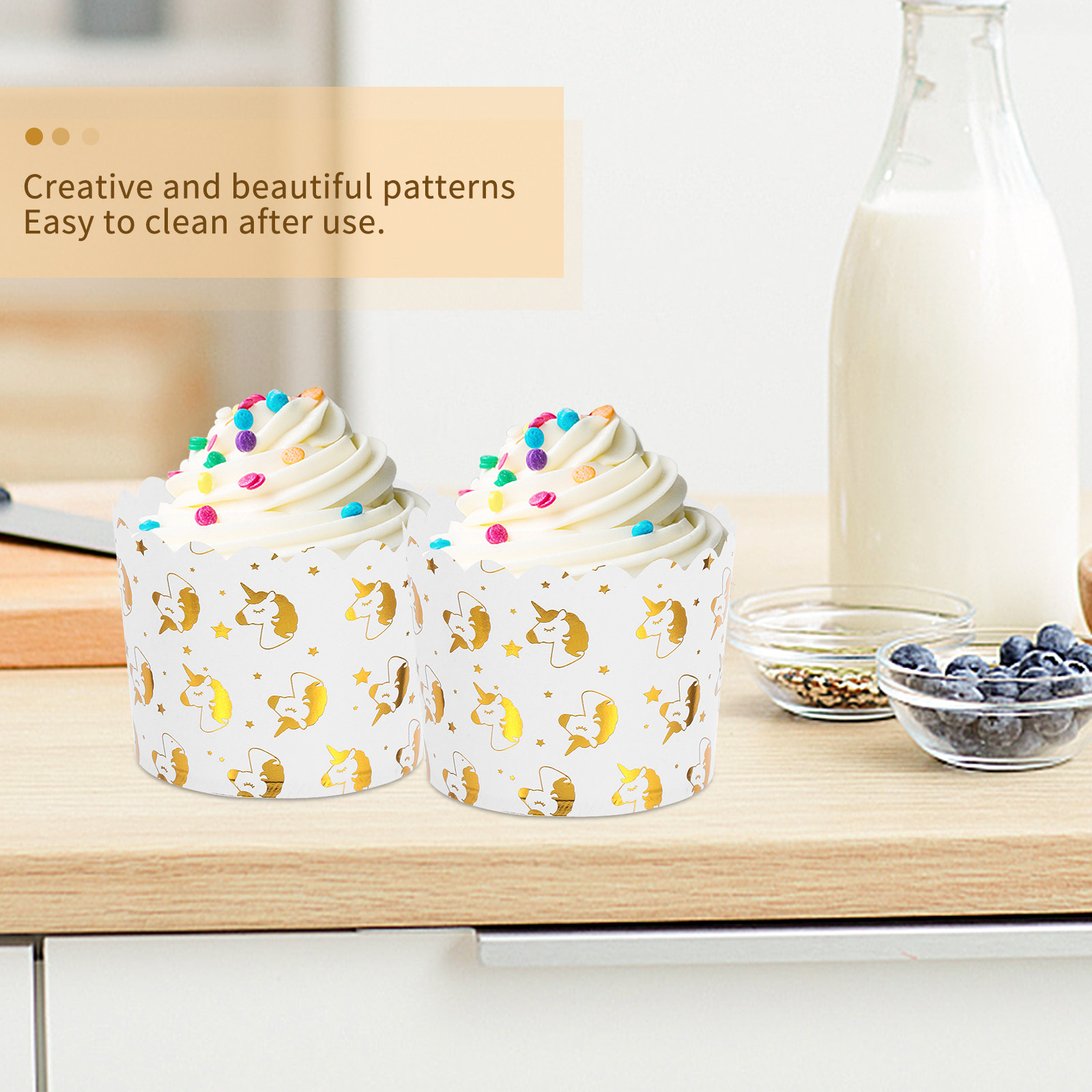 50Pcs Cupcake Cups Premium Pap - Plastic Cup 50Pcs review and price