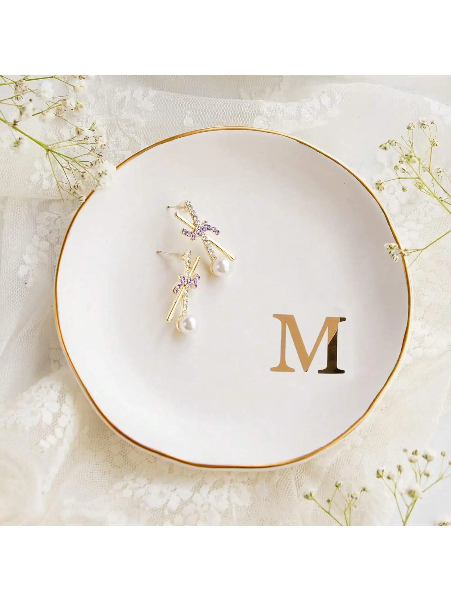 Initials Ring Dish Jewery Tray - Event Z review and price