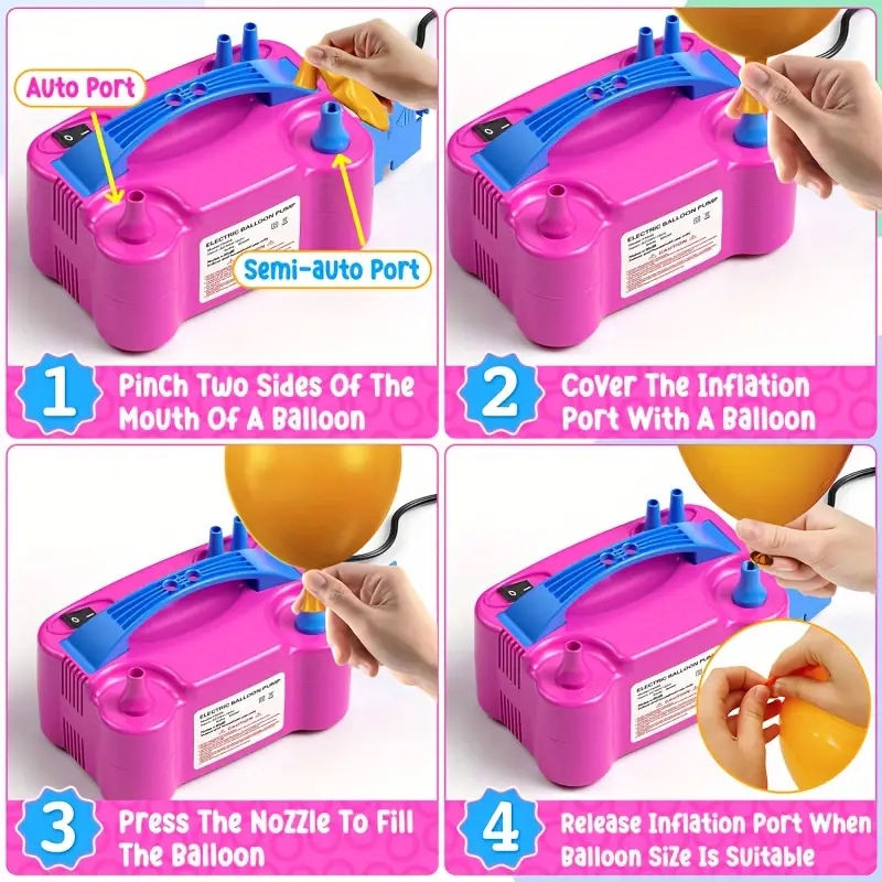 1pc, Balloon Inflatable Electr - Balloon Pump Hand review and price