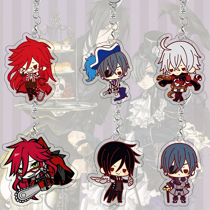 Black Butler Acrylic Keychain  - Supply Event review and price