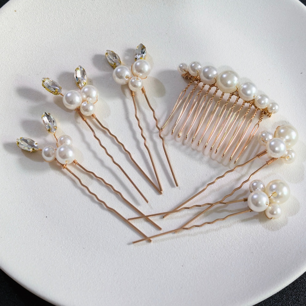 Pearl Crystal Hair Pins Comb S - Event Suppliers review and price