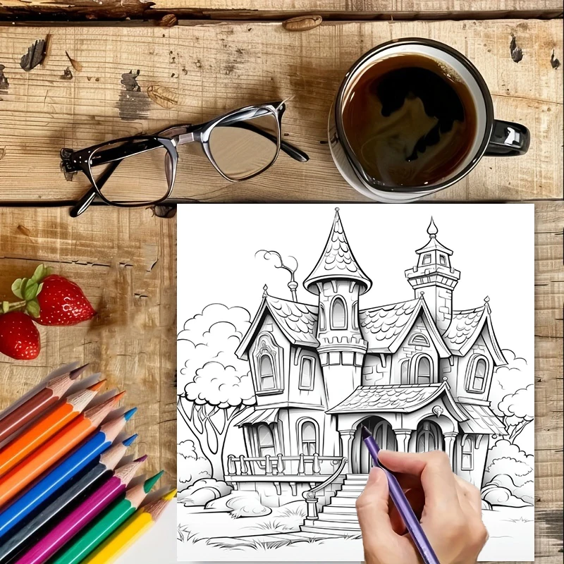 Haunted House Coloring Book fo - Supply Event review and price