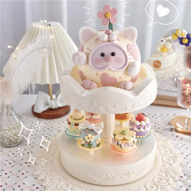 2-tier Automatic Rotating Cake - Cupcake Stand Tier review and price