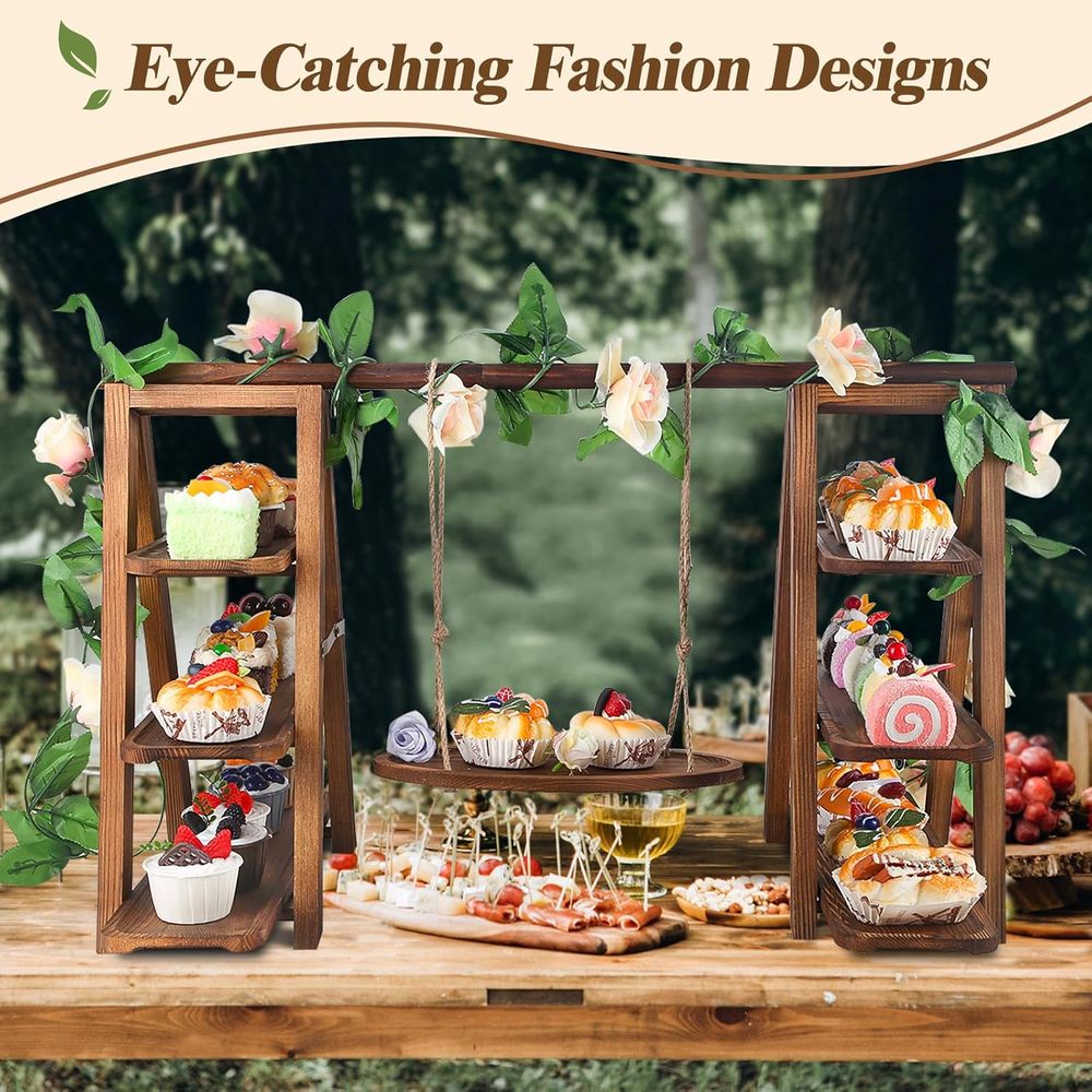 3 Tier Cupcake Stand with Swin - Cupcake Stand Tier review and price