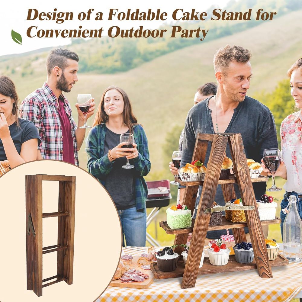 3 Tier Cupcake Stand with Swin - Cupcake Stand Tier review and price