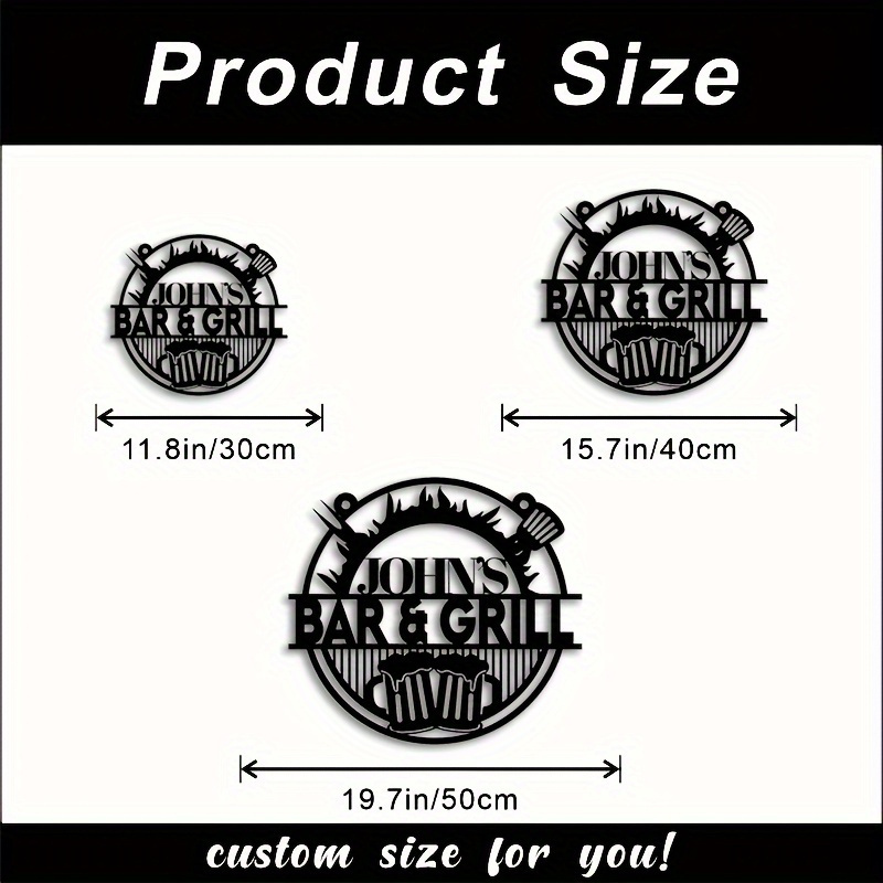Customizable Wrought Iron Sign - Eve Party review and price