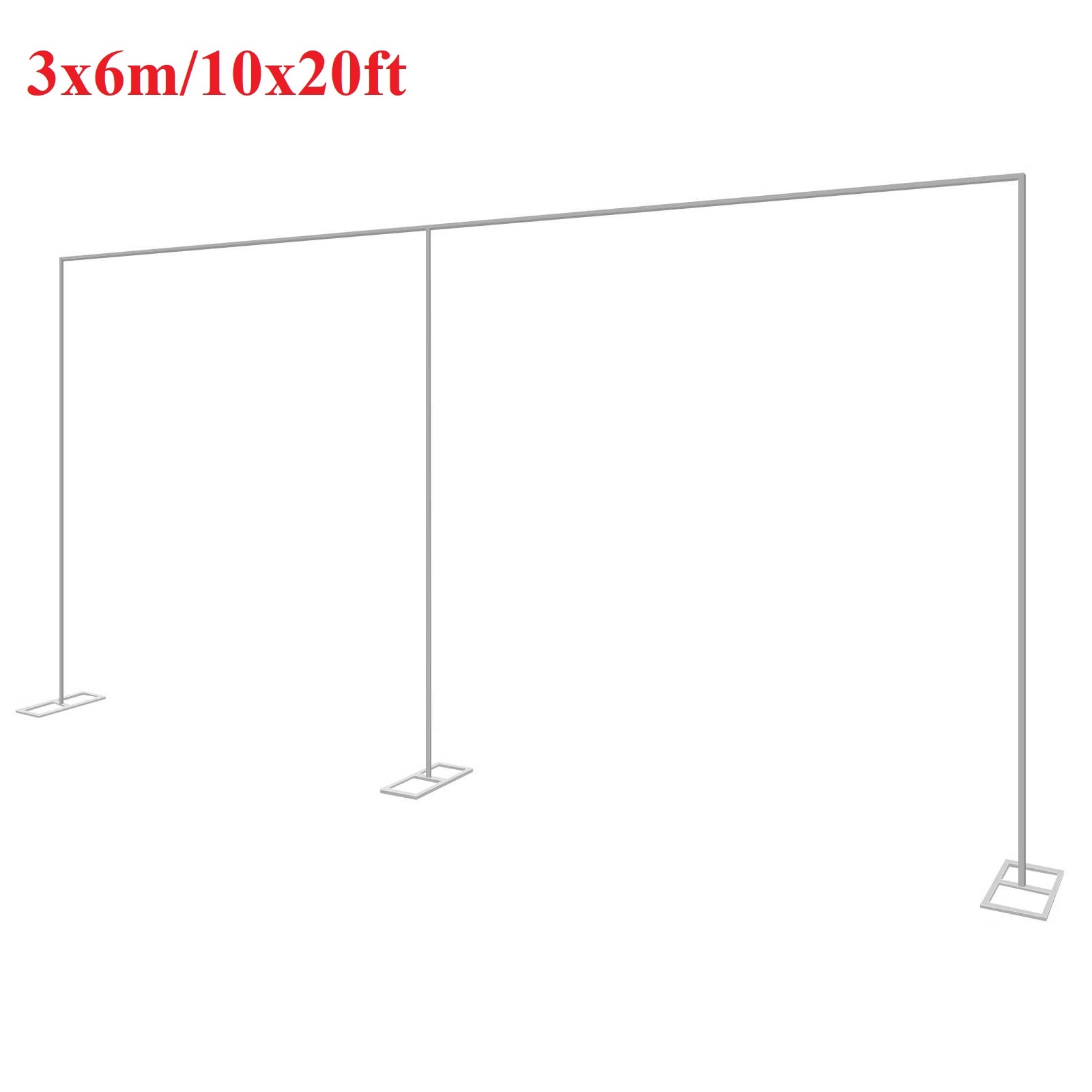 3x6m/10x20ft Metal Wedding Arc - Balloon Arch Kit review and price