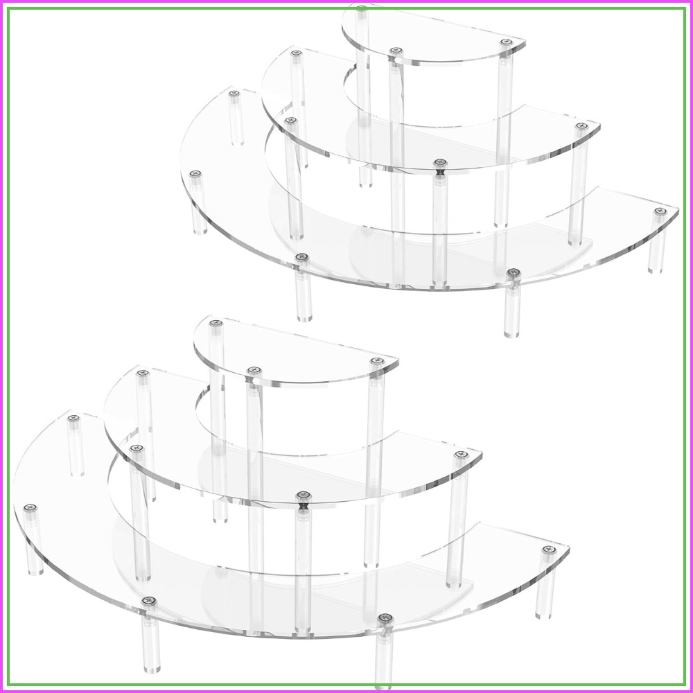 3 Tier Acrylic Display Risers  - Cupcake Stand Tier review and price