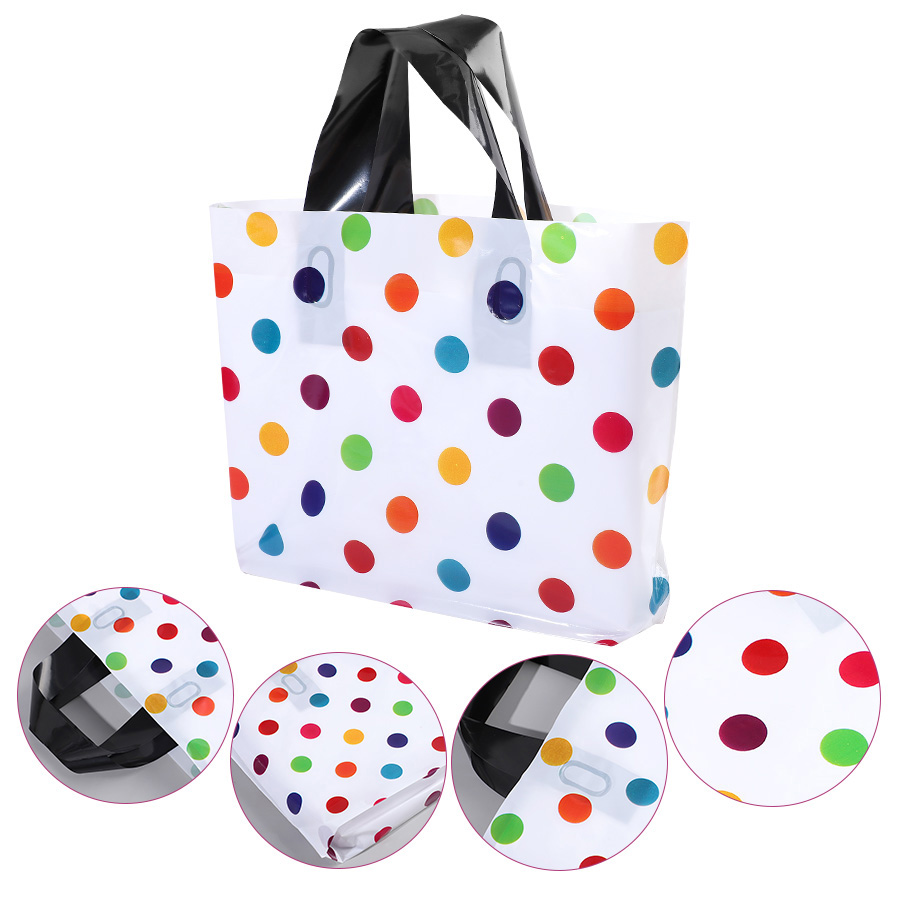 18Pcs Polka Dot Tote Bag Thick - Party Event Supply Store review and price