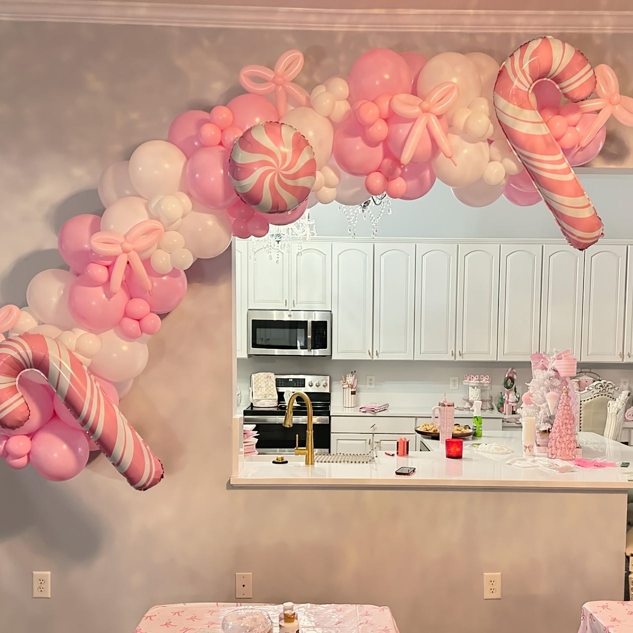 141 Pcs Pink Ribbon Balloons A - Balloon Arch Kit review and price