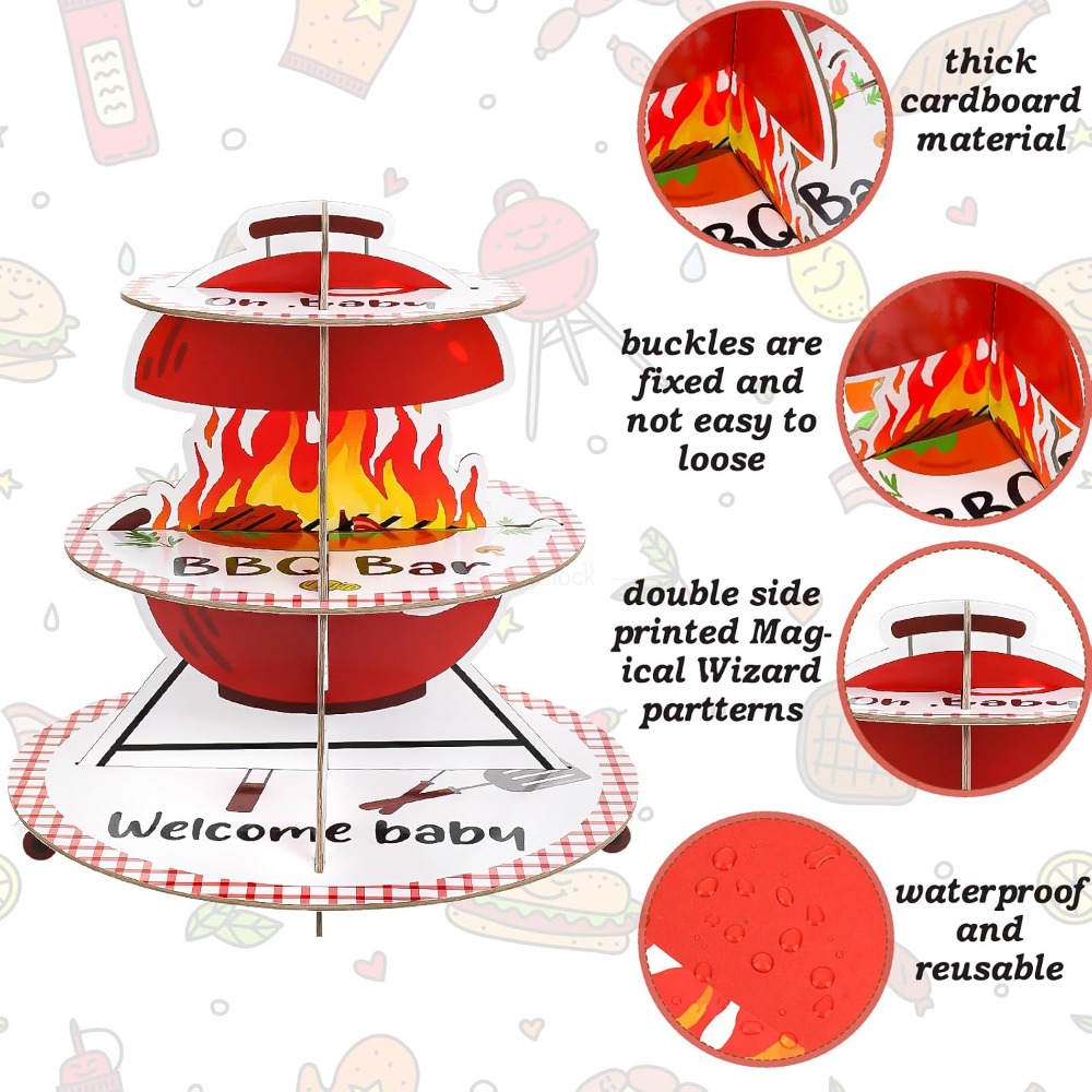 3-Tier Paper Cake Stand for BB - Cupcake Stand Tier review and price
